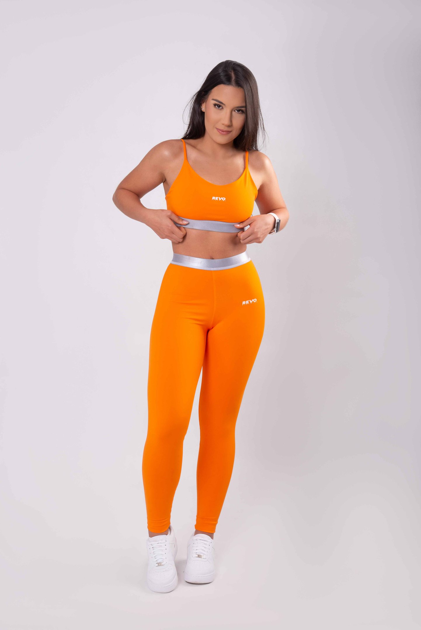 LEGGING COMPRESS SUN COLORS - NEW ORANGE