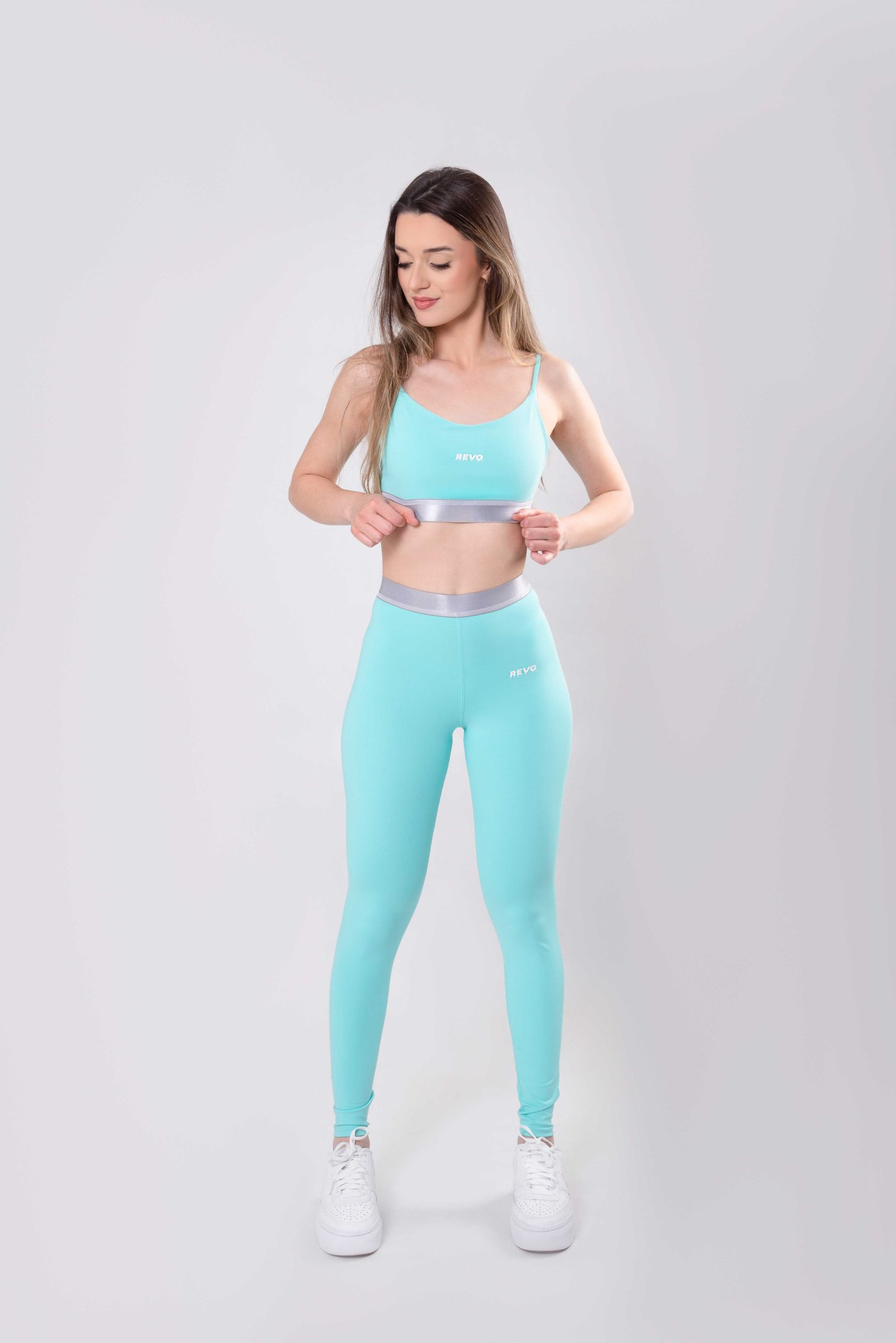 LEGGING COMPRESS SUN COLORS - BLUE PARADISE