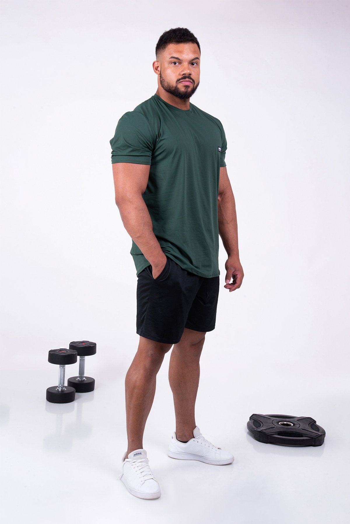 CAMISETA ESSENTIAL MASCULINA - MILITAR
