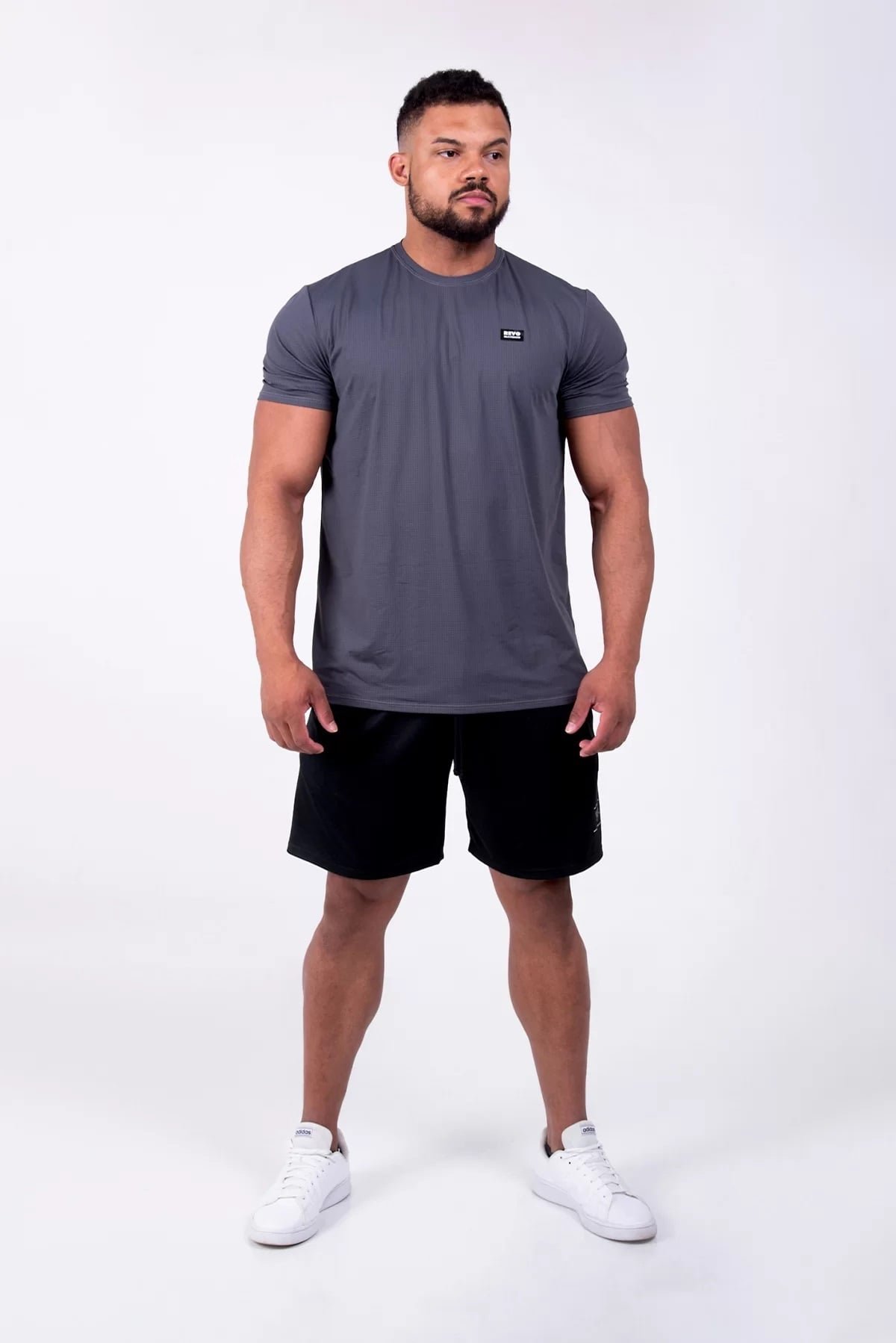 CAMISETA ESSENTIAL MASCULINA - GRAFITE