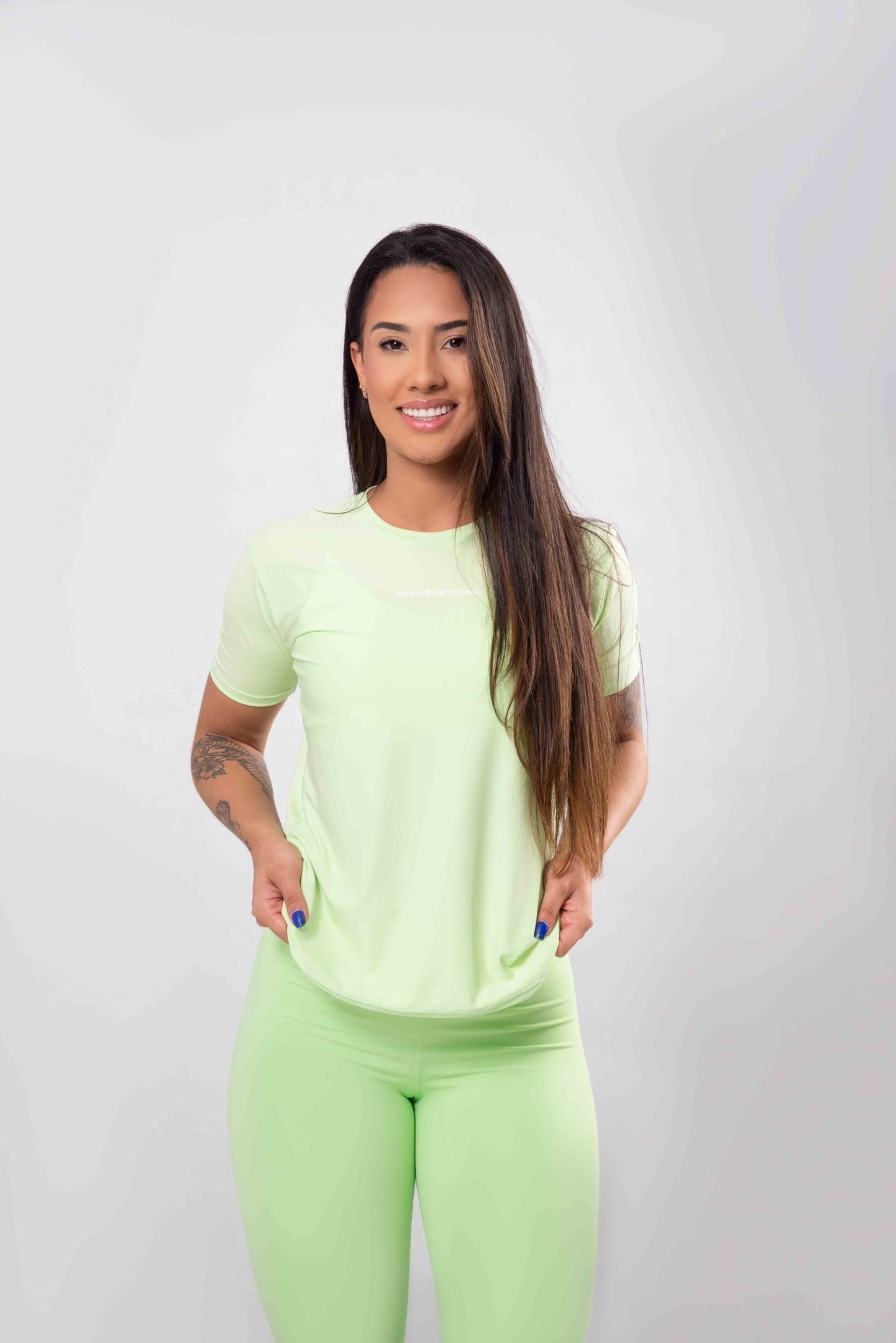CAMISETA PULSE SUN COLORS - GREEN WATER