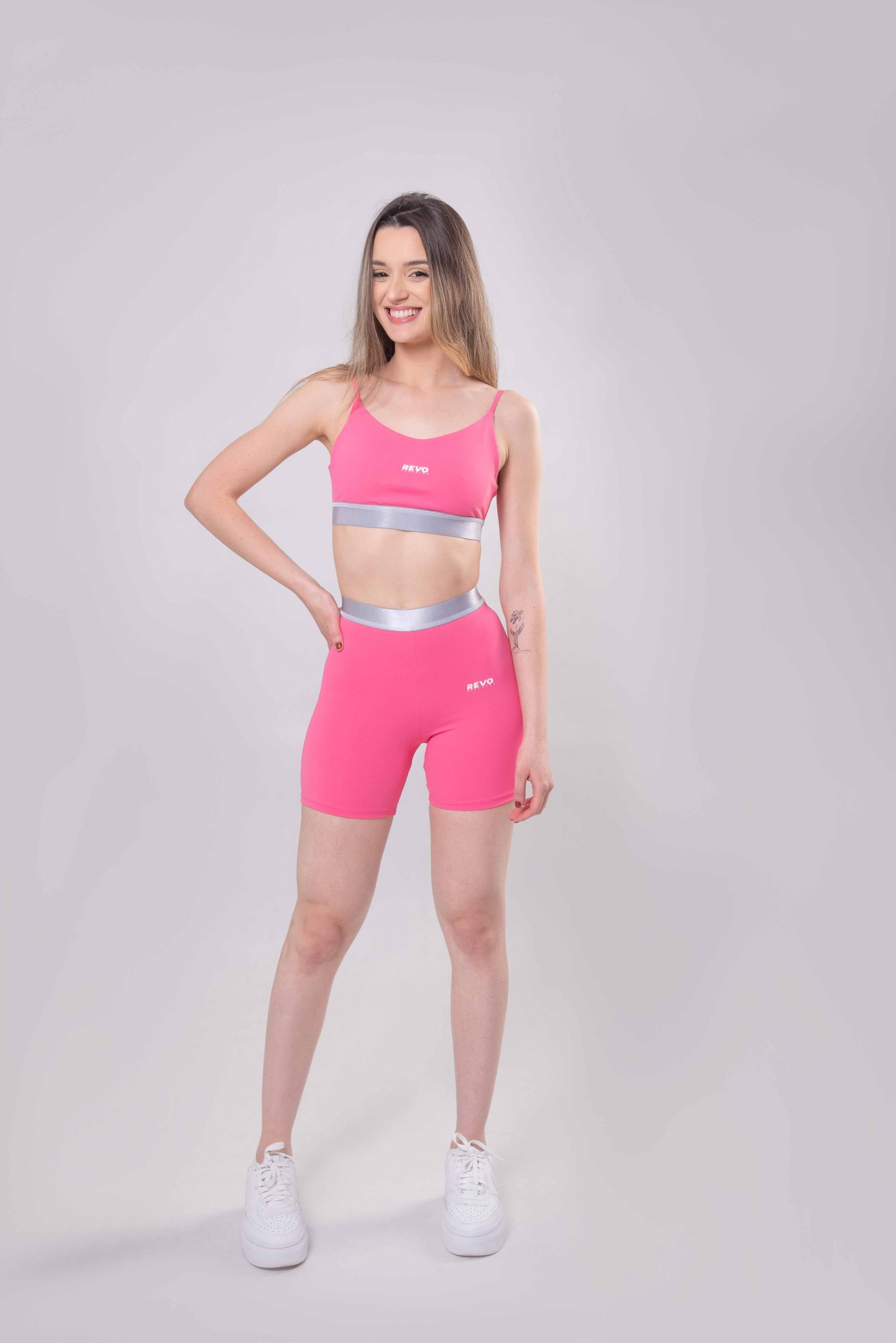 SHORT COMPRESS SUN COLORS - CHICLETE